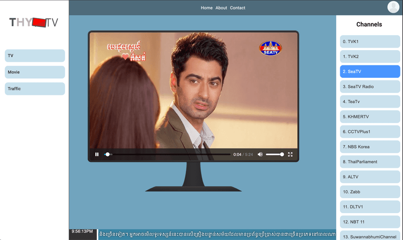 Rithy tv project (Old Project 2022)